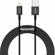 Baseus Cable Lightning Superior Series , Fast Charging, Data 2.4A, 1m Black (CALYS-A01)