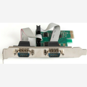 Digitus PCI-E Card 2x D-Sub 9 serial ports  LowProfile DS-30000-1