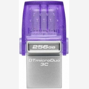Kingston DataTraveler MicroDuo 3C 256GB USB 3.2  USB-A & USB-C DTDUO3CG3/256GB