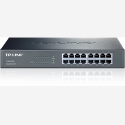 TP-LINK Switch 16 port, 10/100/1000 Mbps  TL-SG1016D V8