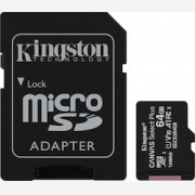 Kingston Canvas Select Plus microSDXC 64GB U1 V10 A1 with Adapter SDCS2/64GB
