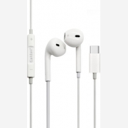 Earldom Ακουστικά ET-E19 Type-C Λευκό (20420)
