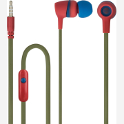 Forever wired earphones JSE-200 jack 3,5mm green casual