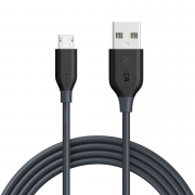 ANKER Cable Micro USB to USB-A 2.0 Powerline 1.8M, Black