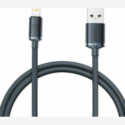 Baseus cable Crystal Shine USB - Lightning 1,2 m 2,4A black   CAJY000001