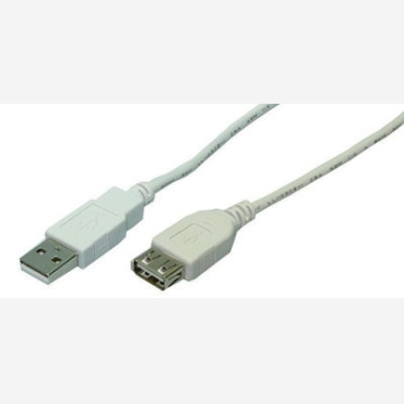 CABLE LogiLink USB 2.0 Cable USB-A male - USB-A female 2m CU0010