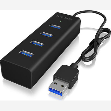 RaidSonic Icy Box 4 ports USB3.0 HUB USB-A  IB-HUB1409-U3
